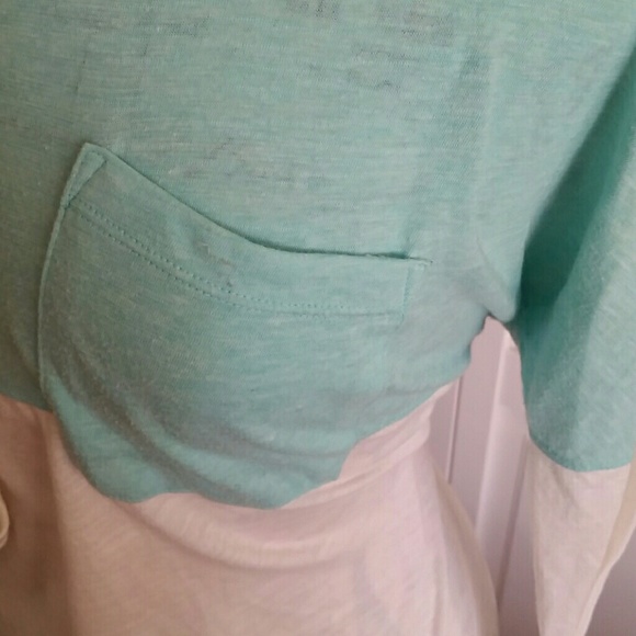 💙PINK Color Blocked Long Sleeve Tee💙 - Picture 2 of 5